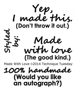 Made with Love Stamp Set