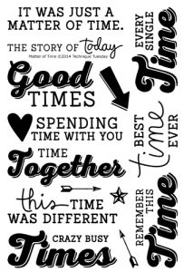 Matter Of Time Stamp Set