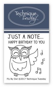 Music Owl Stamp Set