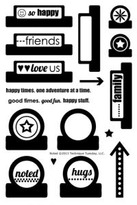 Noted Stamp Set