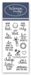 Planner Good Vibes Stamp Set