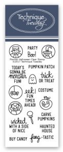 Planner Halloween Stamp Set