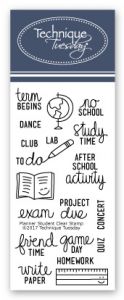 Planner Student Stamp Set