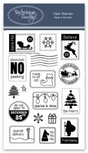 Santa Mail Stamp Set