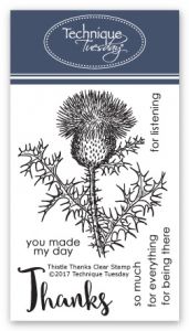 Thistle Thanks Stamp Set