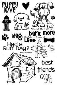 Who Let the Dogs Out Stamp Set