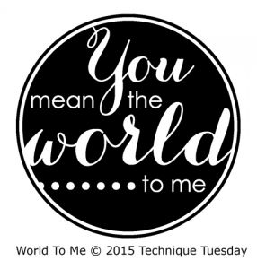 World to Me Stamp Set