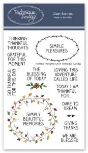 Thankful Thoughts Stamp Set