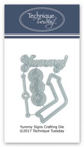 Yummy Signs Crafting Dies